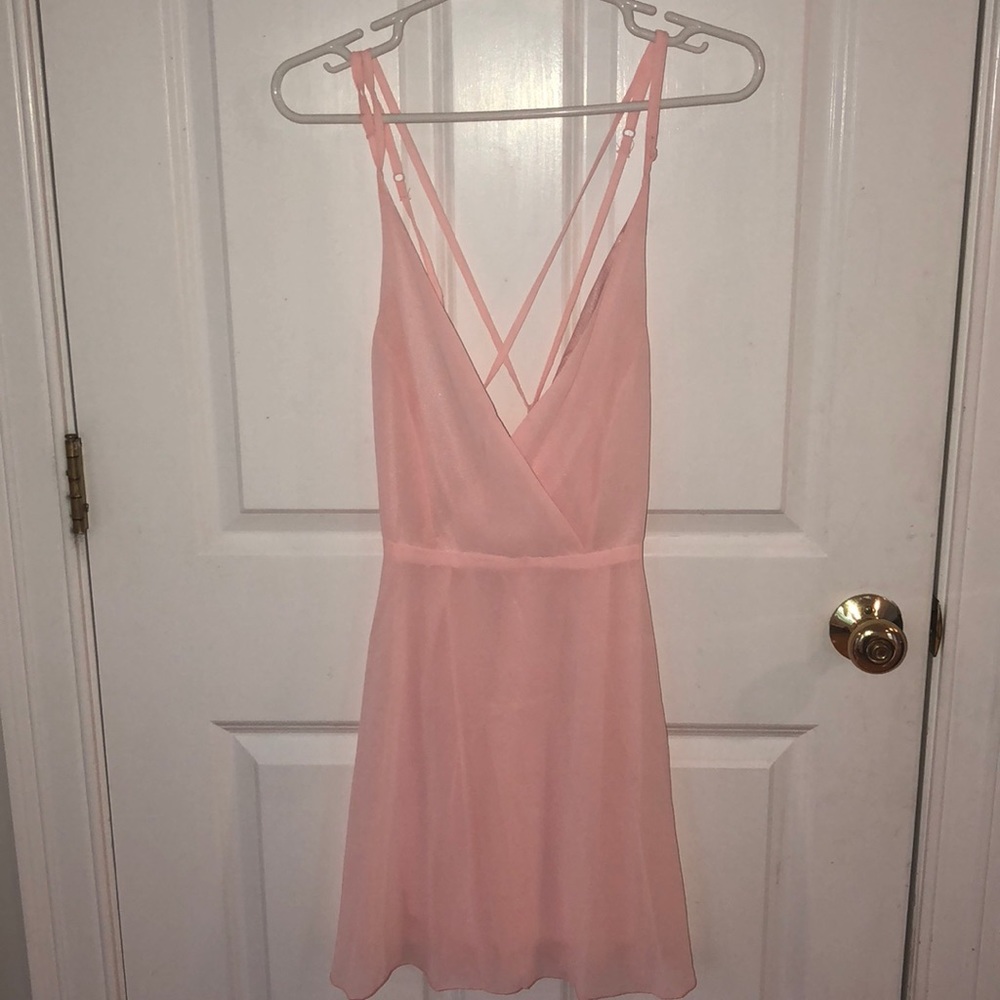Oasap pink dress